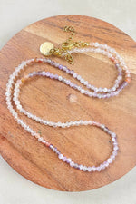 Mist Gemstone Beaded Necklace