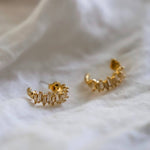 Tapered Baguette Earrings