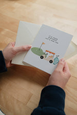 Let's Par-tee Golf Pun | Birthday Card