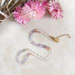 Mist Gemstone Beaded Necklace
