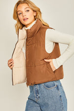 Alexandra Reversible Vest Cocoa