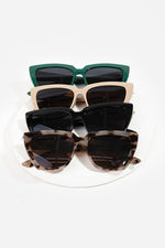 Acetate Oversized Cateye Sunglasses - Lilac&Lemon