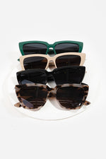 Acetate Oversized Cateye Sunglasses