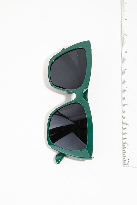 Acetate Oversized Cateye Sunglasses - Lilac&Lemon