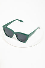 Acetate Oversized Cateye Sunglasses - Lilac&Lemon