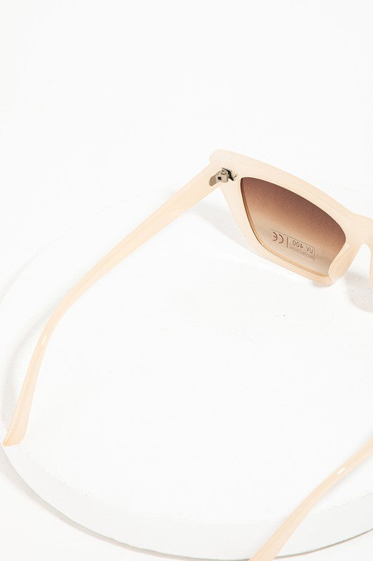Acetate Cateye Sunglasses - Lilac&Lemon