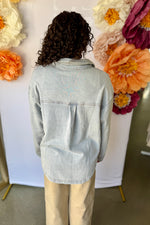 Denim Jacket Washed Light Blue