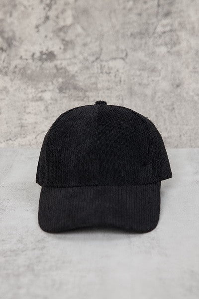 Corduroy Baseball Cap - Lilac&Lemon