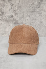 Corduroy Baseball Cap - Lilac&Lemon