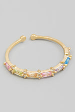 Baguette Rhinestone Ring