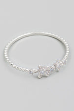 Delicate Flower Ring - Lilac&Lemon