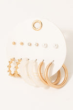Multi Hoop Earring Set - Lilac&Lemon