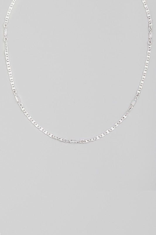 Dainty Chain Necklace - Lilac&Lemon