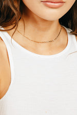 Dainty Chain Necklace - Lilac&Lemon