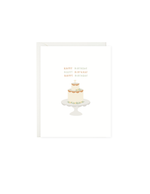Happy Birthday Tiered Cake | Birthday Card