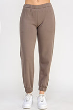 Fleece Jogger Taupe