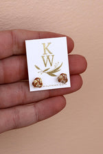Knot Studs Gold