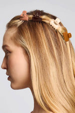 Recycled Plastic Mini Cloud Clips 8pc Set - Sedona