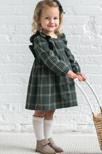 Rya Flannel Ruffle Dress