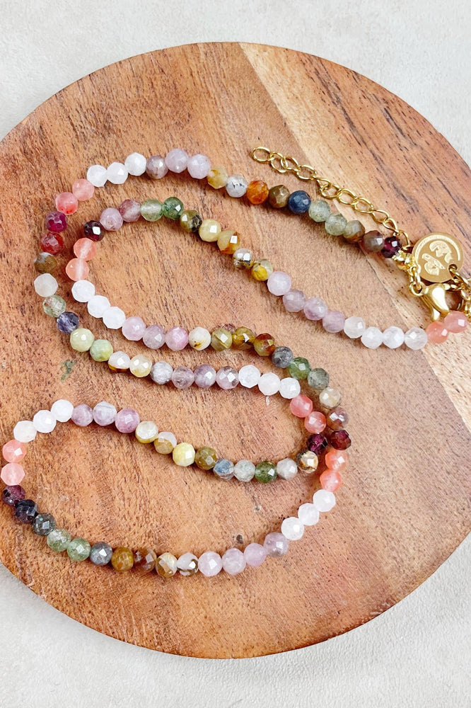 Garden Gemstone Beaded Necklace