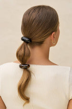 Black & Tort Cloud Cuffs - Medium