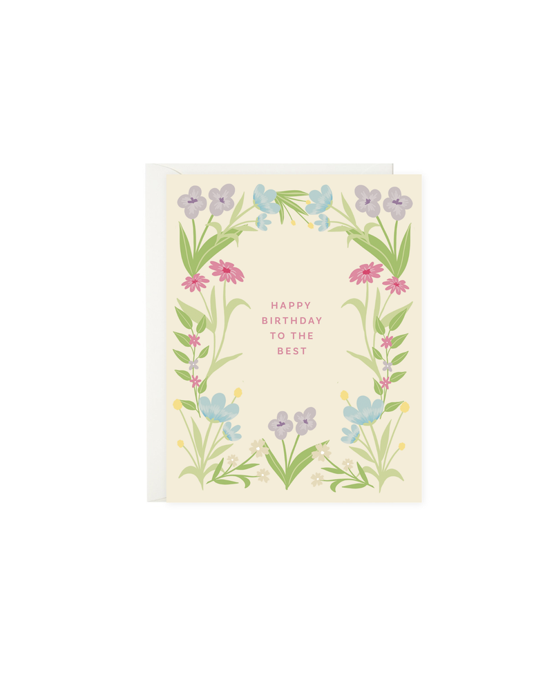 Happy Birthday to the Best | Birthday Card