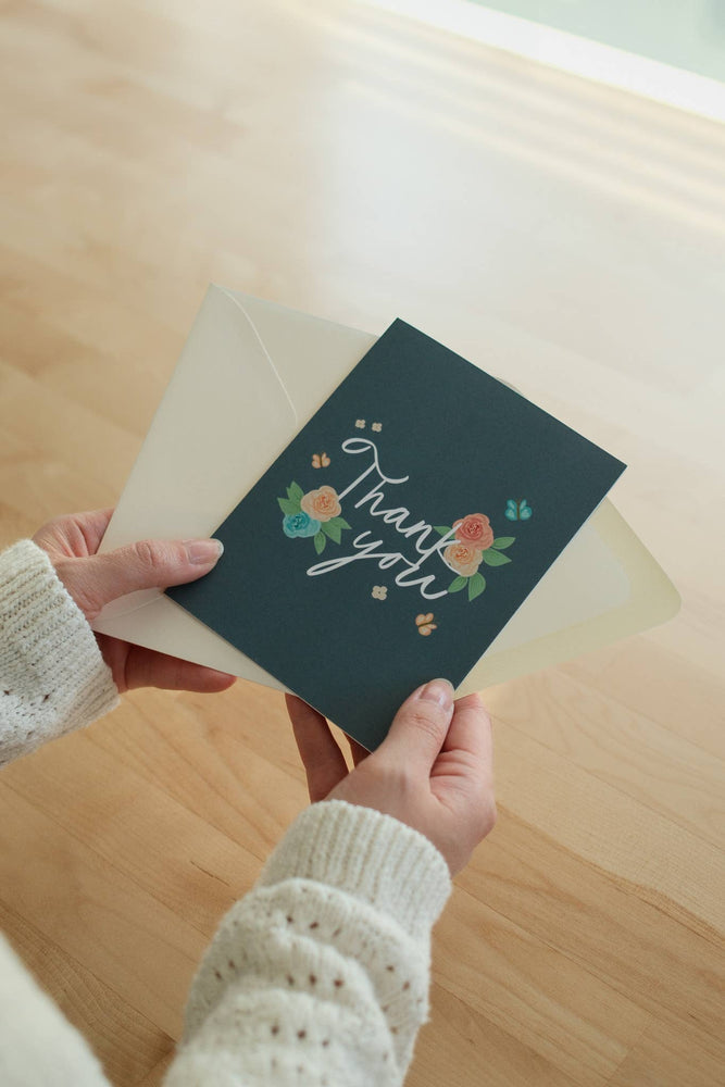 Garden Florals | Thank you Card