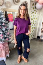 Ashley Tee Plum