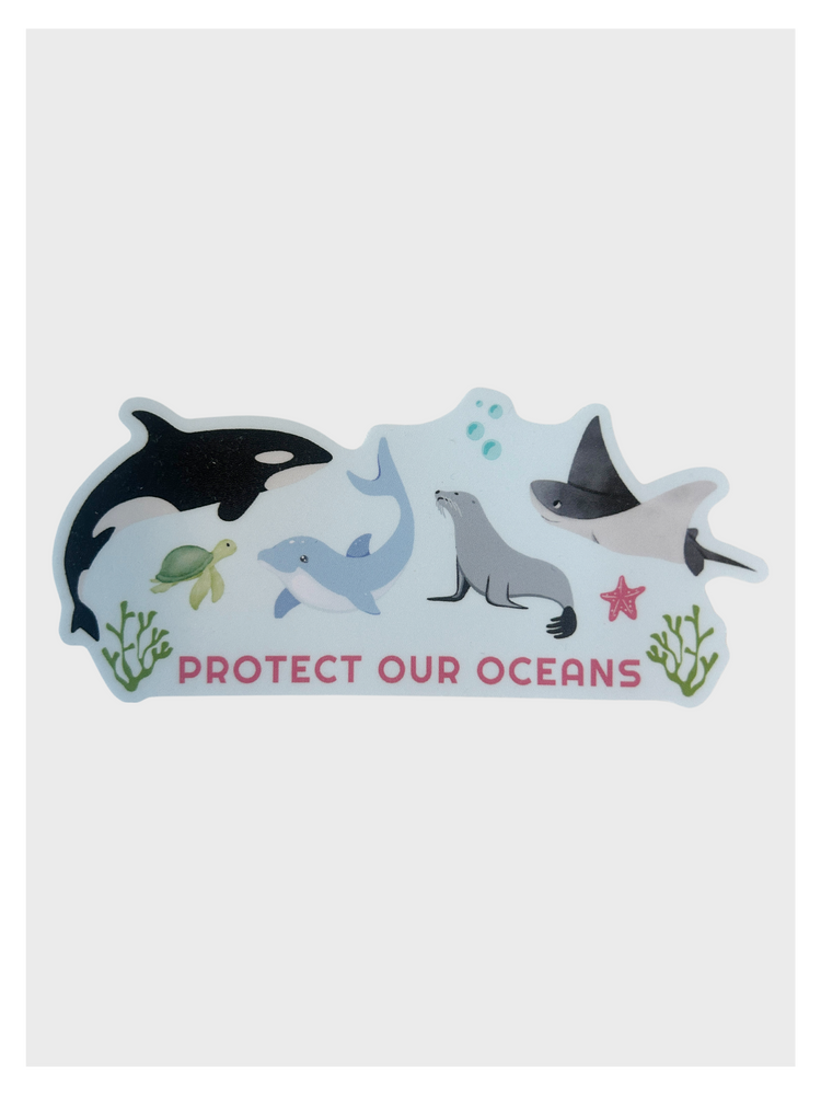 Protect Our Oceans Sticker