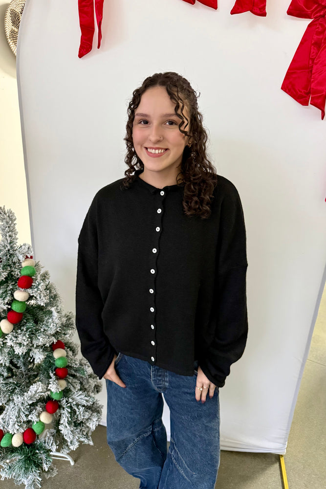Black Piper Cardigan