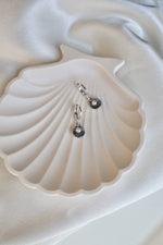 Shell Huggies Silver