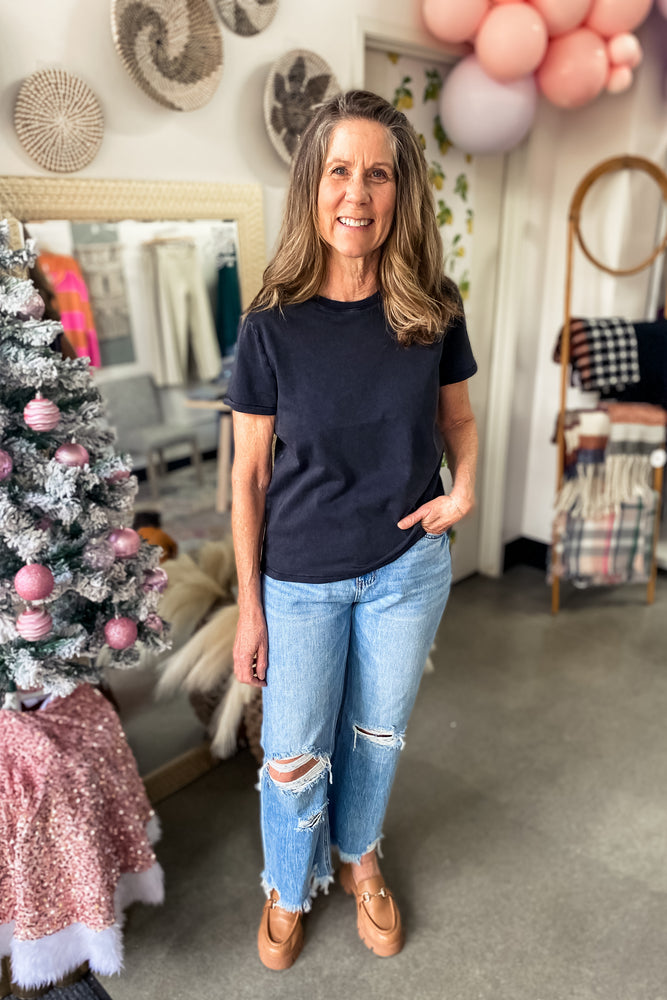 Ashley Tee Black