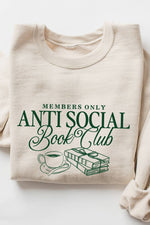 Anti Social Book Club Crewneck Sweatshirt