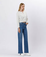 90'S Super High Rise Wide Leg Jeans
