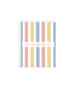 Happy Birthday Stripes | Birthday Card