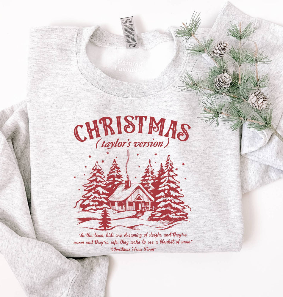 Christmas Taylor's Version Holiday Crewneck Sweatshirt