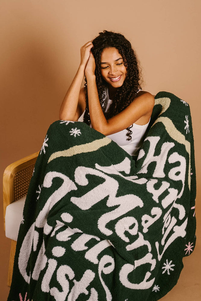 Cozy Dreams Luxe Blanket Merry Little Christmas