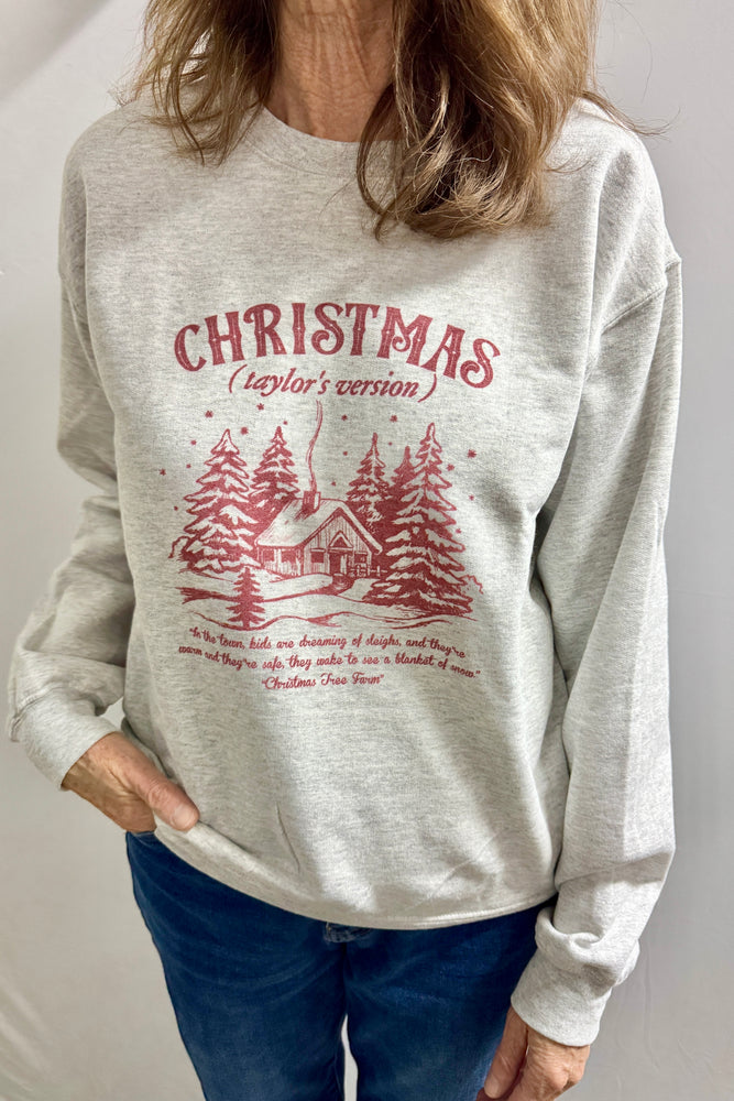 Christmas Taylor's Version Holiday Crewneck Sweatshirt