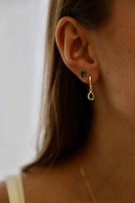Emerald Stud Earrings