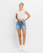 High Rise A Line Shorts