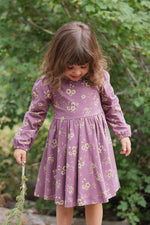 Twirl Dress Orchid Blooms