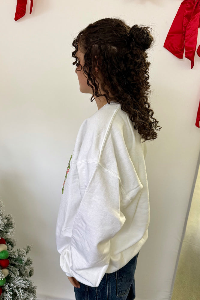 Christmas Wreath Sweatshirt