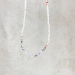 Mist Gemstone Beaded Necklace