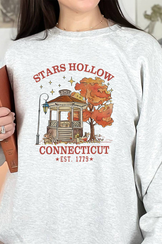 Stars Hollow Gilmore Girls Crewneck Graphic Sweatshirt