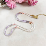 Mist Gemstone Beaded Necklace