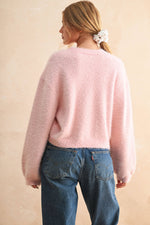Cherry Button Front Cardigan