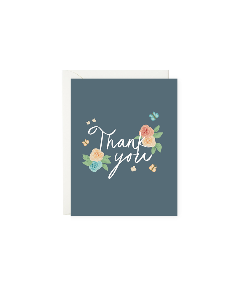 Garden Florals | Thank you Card