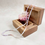 Mist Gemstone Beaded Necklace