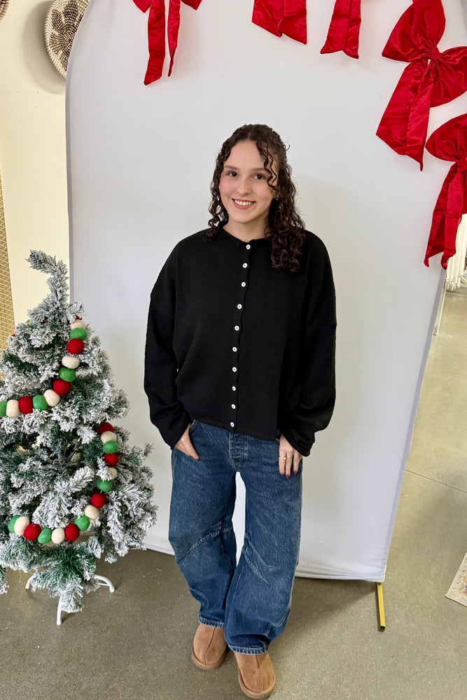 Black Piper Cardigan