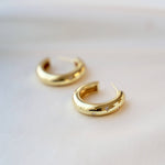 Star Thick Hoop Earrings